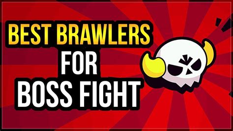 Play with your friends. . Best brawler for boss fight